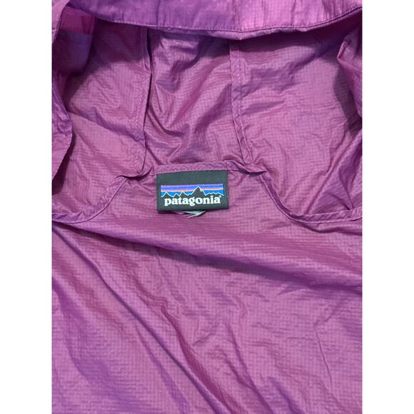 Patagonia Womens Houdini Jacket Windbreaker Ultra Light Magenta Running XL - Picture 2 of 8
